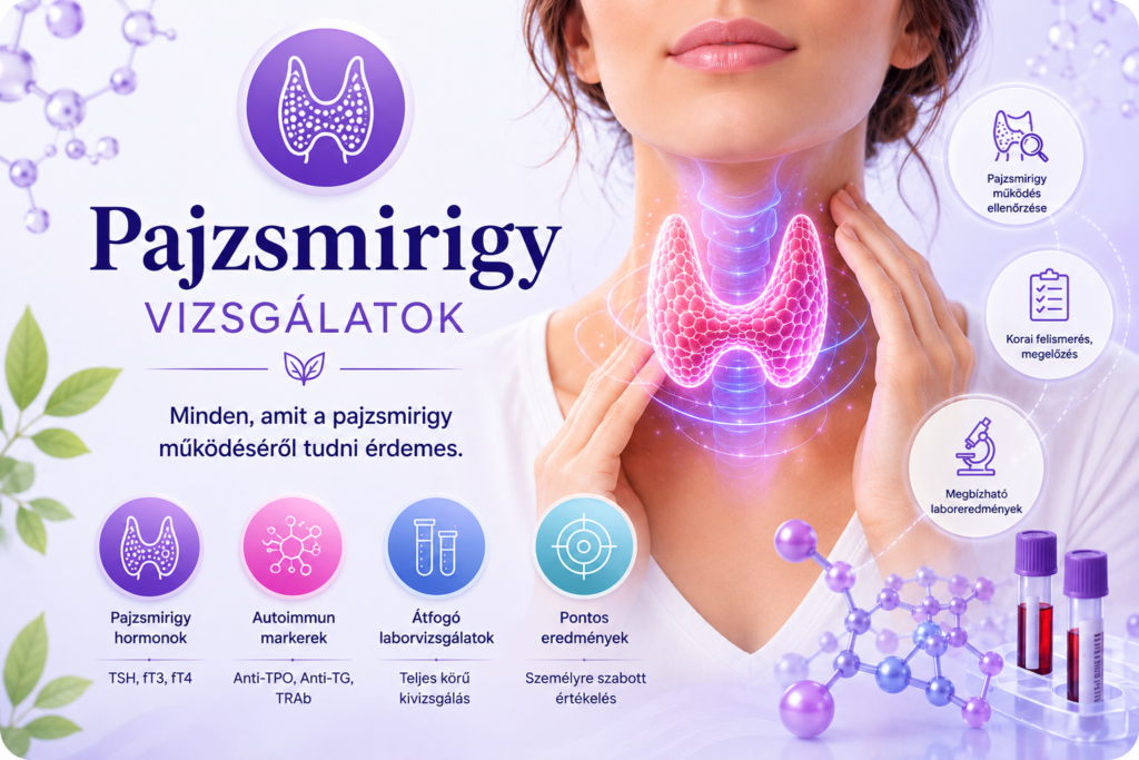 Pajzsmirigy monitorozására szolgáló vizsgálatok